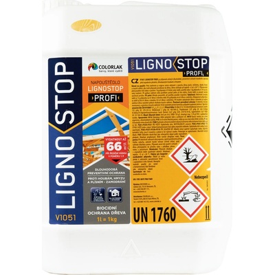 Colorlak a.s. Lignostop Profi (V-1051) 5L čirý