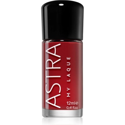 Astra Make-Up My Laque 5 Free дълготраен лак за нокти цвят 22 Poppy Red 12ml