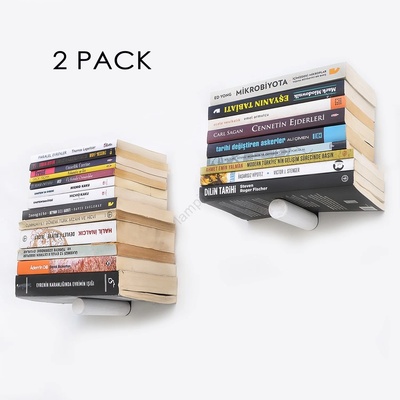 ASIR GROUP К-кт 2бр. рафтове 15x21 cм черни/бели (AS0689)