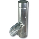 Gutta chrlič FnZn stříbrná 100 mm