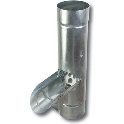 Gutta chrlič FnZn stříbrná 100 mm