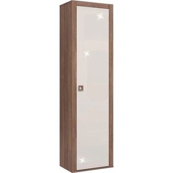 Гардероб 1DS Domino Havana L57 дъб хавана и кашмир супер гланц