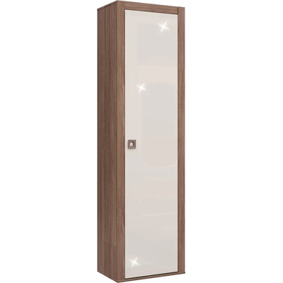 Гардероб 1DS Domino Havana L57 дъб хавана и кашмир супер гланц