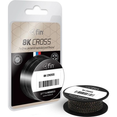 Fin Šňůra 8K Cross Kamufláž 20m 35lb