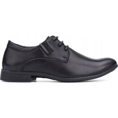 Polobotky svaté přijímání kluk pantofele matné černé – Zboží Mobilmania