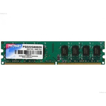 Patriot DDR2 2GB 800MHz CL6 PSD22G80026
