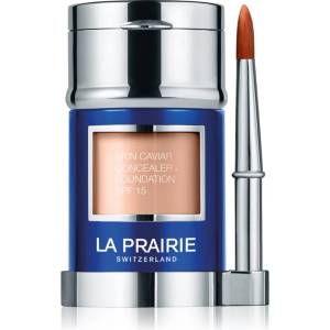 La Prairie Skin Caviar Concealer Foundation грим и коректор SPF 15 цвят NC-05 Pétale 30ml