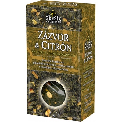 Grešík čaj ZÁZVOR & CITRÓN 70 g
