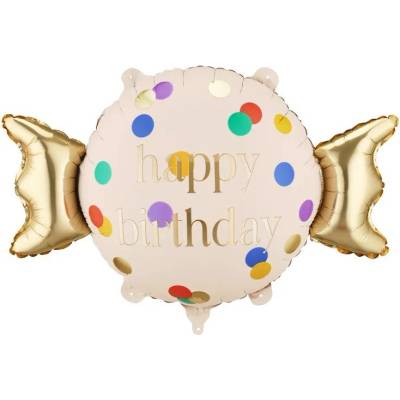 Party Deco Фолиен балон Candy Happy Birthday (FB386)