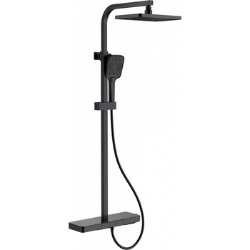 Inter Ceramic Термостатна душ система majestic 6703mb, регулируем, черен мат (6703mb)