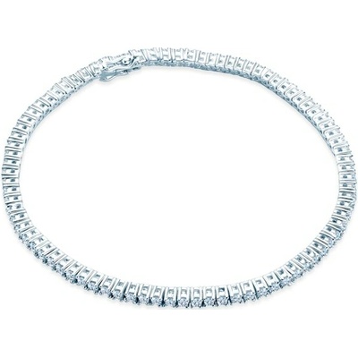 SAVICKI Tenisový náramok biele zlato s diamantmi 2.000 ct - SAVB0295 WZ