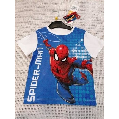triko spidrman bílá