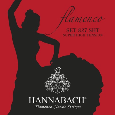Hannabach série 827 Super High Tension Flamenco Classic Sada GEW652947