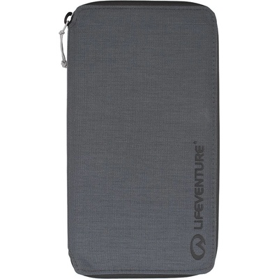 LIFEVENTURE RFiD Travel Wallet Recycled grey