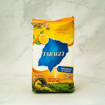 Yerba maté TARAGUI Naranja de Oriente 500 g