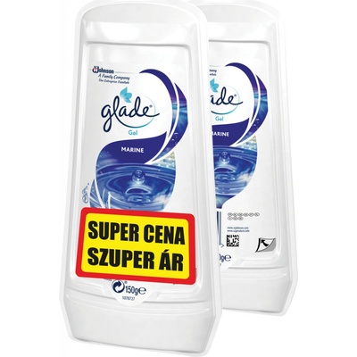 Glade by Brise Pine gel gélový osviežovač vzduchu s vôňou lesa 2 x 150 g