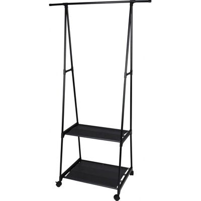 Home Styling Collection Kovový 88 x 45 x 157 cm černý – Sleviste.cz