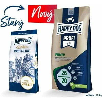 Happy Dog Profi-Line 26/20 Gold Power 2 x 20 kg