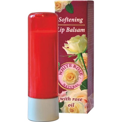 Булфреш козметик Балсам за устни - гилза Бяла Роза - 5 мл