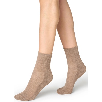Golden Lady dámské ponožky s kašmírem WARM naturale beige Béžová
