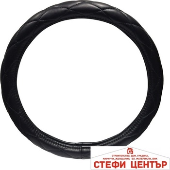 Paolo Калъф за волан М 38см - 4007 Черен (21277)