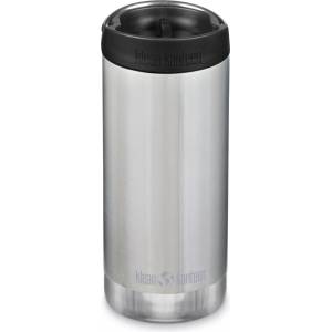 Klean Kanteen Термо бутилка Klean kanteen TKWide Vacuum Insulated with Café Cap Insulated bottle - Brushed Stainless - размер 592 ml (533-1386-0213)