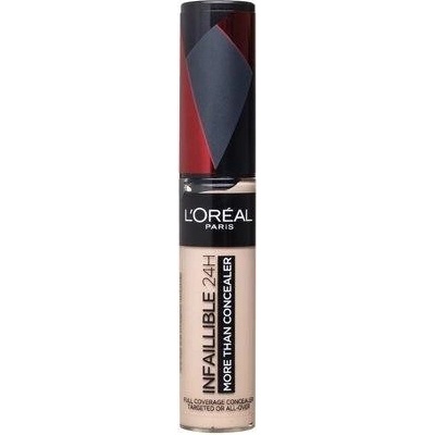 L'Oréal Paris Infaillible More Than Concealer Korektor pro všechny typy pleti 324 Oatmeal 11 ml – Zboží Dáma