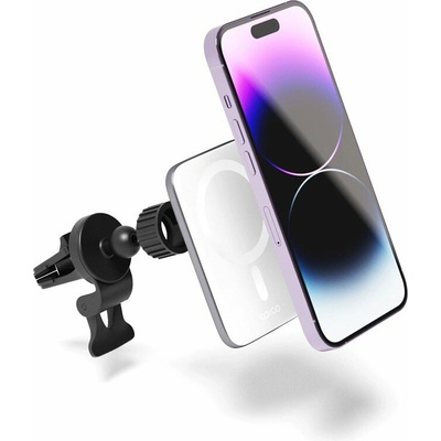 EPICO Ultrathin Wireless Car Charger s MagSafe stříbrná/bílá 9915101300218