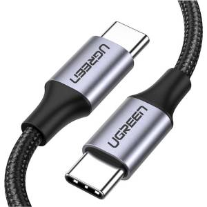 UGREEN Кабел Ugreen - US261, USB-C, 1 m, черен (04030064)