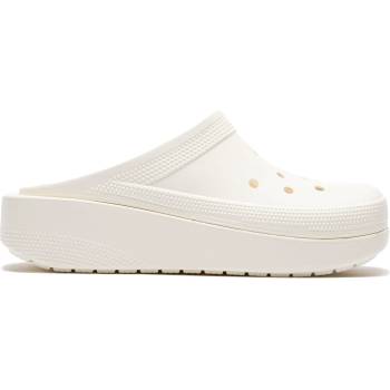 Crocs Чехли Crocs Men's Classic Blunt Toe Clogs - Chalk