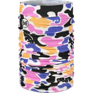 Buff Детски шал Buff Kid's Coolnet UV Tube scarf - Flawas Pink - размер One Size (203-2466-1611)