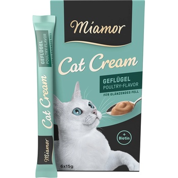 Miamor Cat Cream Drůbeží krém 6 x 15 g