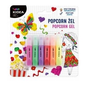 DERFORM Popcorn gel 6 colors KIDEA