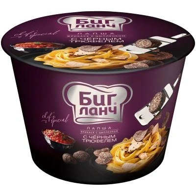 БИГ ЛАНЧ Биг Ланч нудли с пилешко и черен трюфел