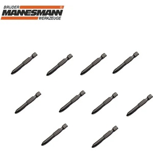 B. mannesmann Кръстат бит за отвертка PH2 x 50 mm, 10 бр (M 20302)