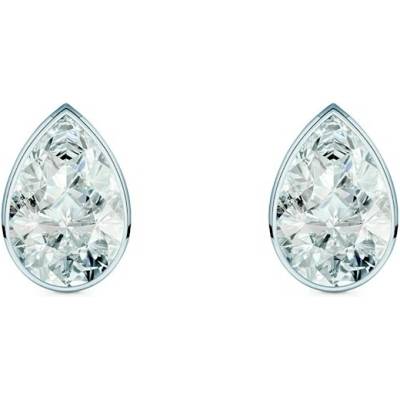 SAVICKI Náušnice Pure bílé zlato diamanty PURE-K-PE-009-DIA-B