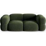 Cosmopolitan Design Зелен кадифен диван 210 cm Loretto - Cosmopolitan Design (COS_3S_120_F1_LORETTO4)