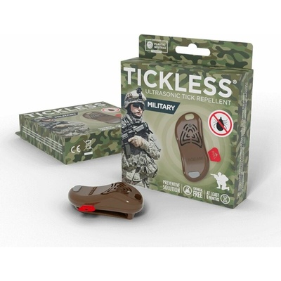 Tickless MILITARY Ultrazvukový odpuzovač klíšťat a blech pro lidi