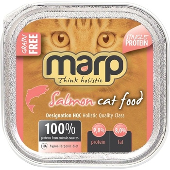 Marp Salmon pro kočky s lososem 8 x 100 g