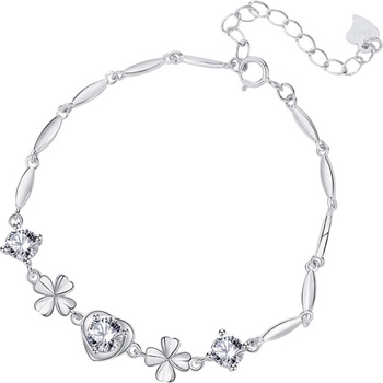 Silenti Jewelry Сребърна гривна "Блаженство