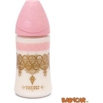 Suavinex Couture Láhev Pink 270 ml