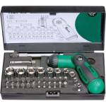 FORTIS Комплект битове, държачи и тресчотка fortis, 38 части (fortis 4317784730334)