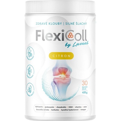 Luvené Flexicoll Kĺbová výživa citrón 425 g