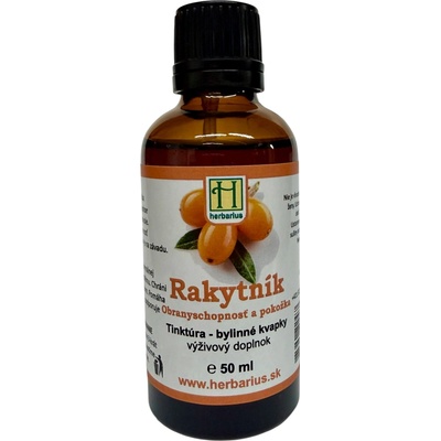 Herba Vitalis Rakytník rešetliakovitý Tinktúra kvapky 50 ml