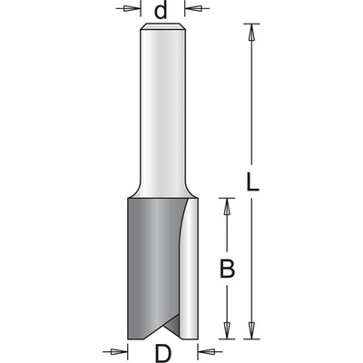 HiKOKI 754056 Drážkovacia fréza 8x19x57mm, 8mm