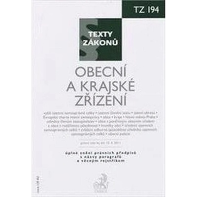 Obecní a krajské zřízení