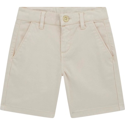 Guess Детски къси панталонки Guess - С изчистен дизайн, бежови, 18 м (20252-N5GD15-WF7H0-G1Z1-18M)