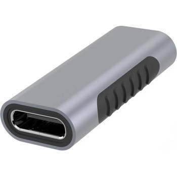 PremiumCord Адаптер, скоба, usb-c - usb-c, f/f, сив kur31-25 (kur31-25)