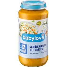 Babylove bio příkrm zeleninové rizoto s hráškem 250 g