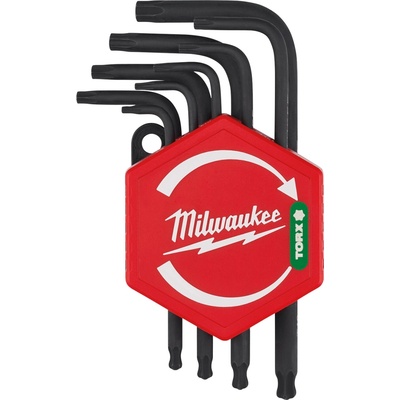 Milwaukee Sada kompaktních imbusových klíčů TORX s pouzdrem 9 ks 4932492703